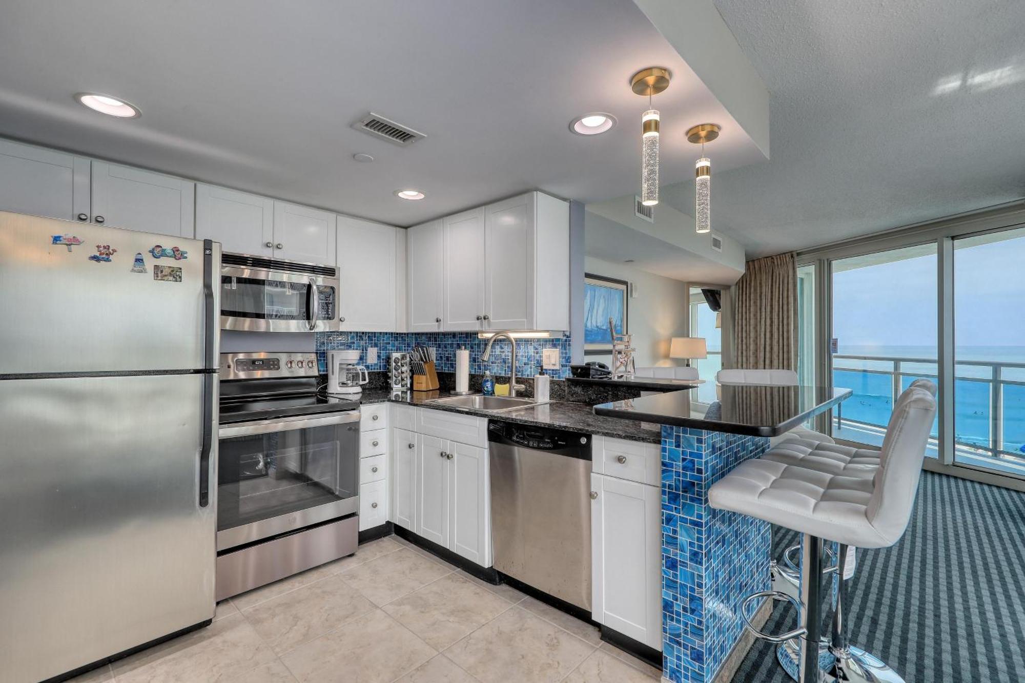 107 S Ocean Blvd, 0308 - Ocean Front Sleeps 6 Villa Myrtle Beach Exterior photo