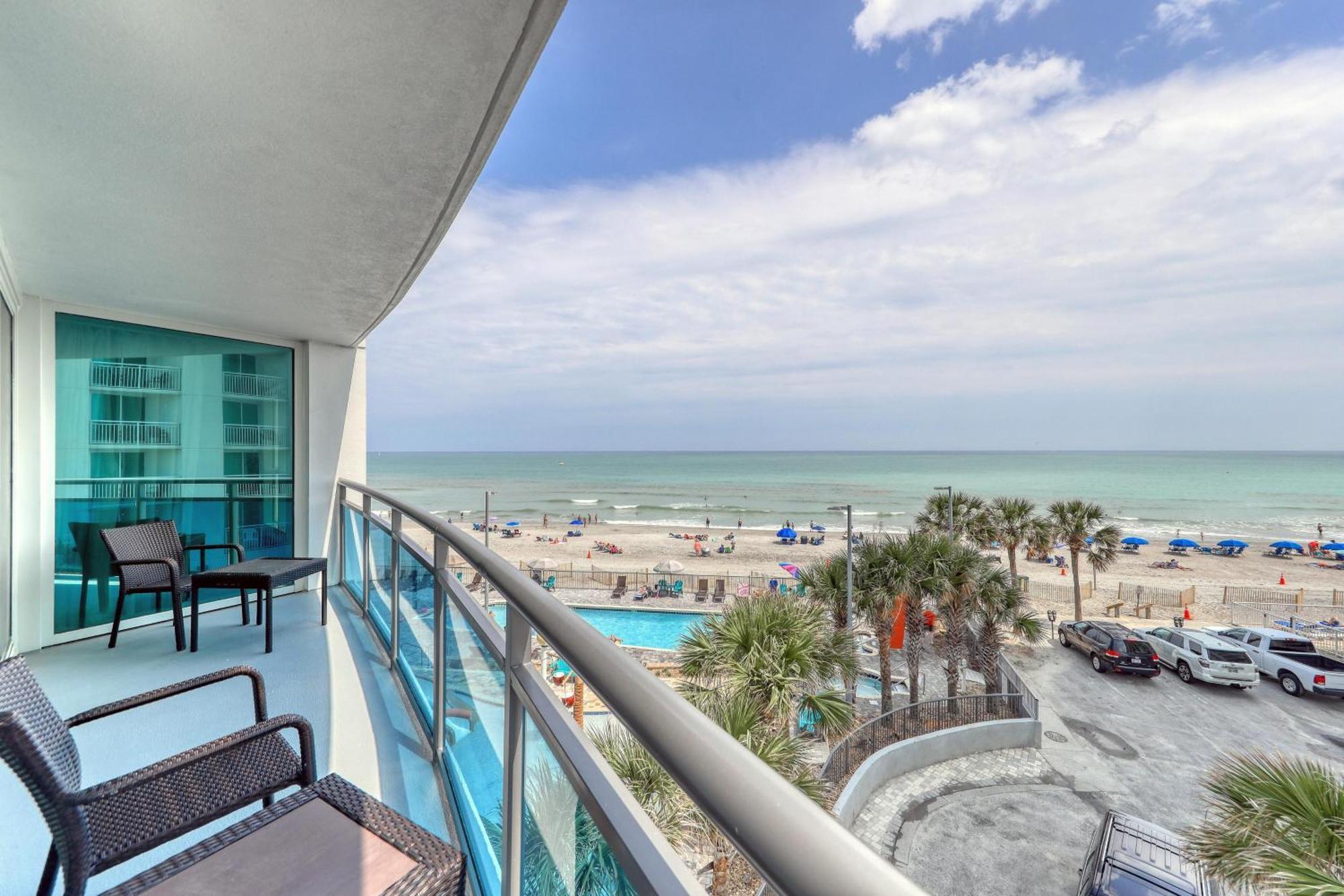107 S Ocean Blvd, 0308 - Ocean Front Sleeps 6 Villa Myrtle Beach Exterior photo