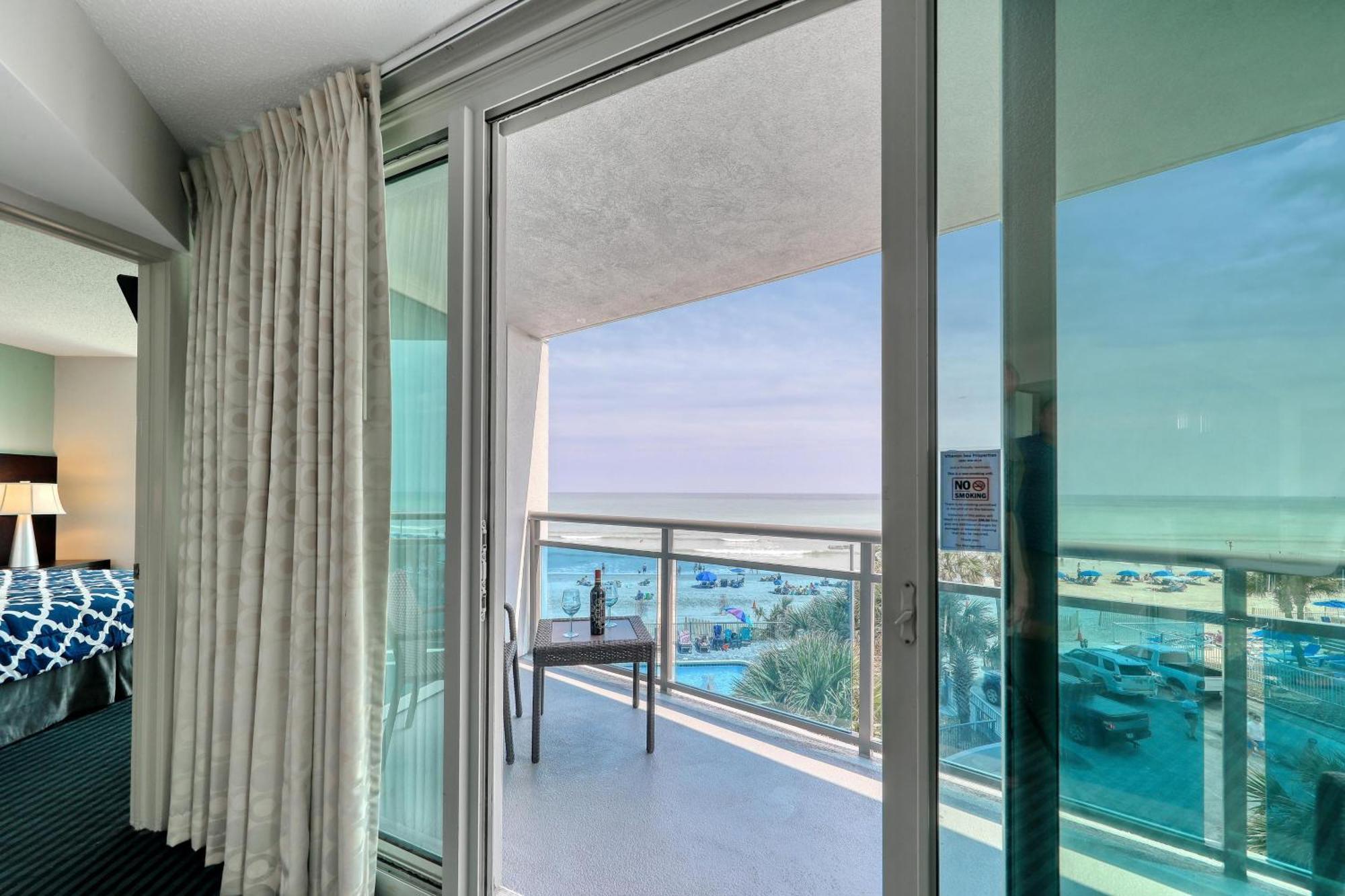 107 S Ocean Blvd, 0308 - Ocean Front Sleeps 6 Villa Myrtle Beach Exterior photo